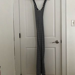 Blue Life Stripped Maxi Dress